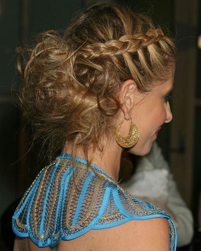 Hairstyles Curls on Prom Updos With Braids And Curls  Fantastic Hairstyles