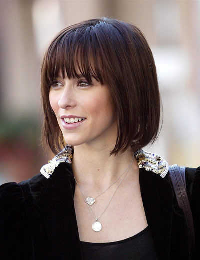 short bob hairstyles with bangs 2011. Short Bob Hairstyle With