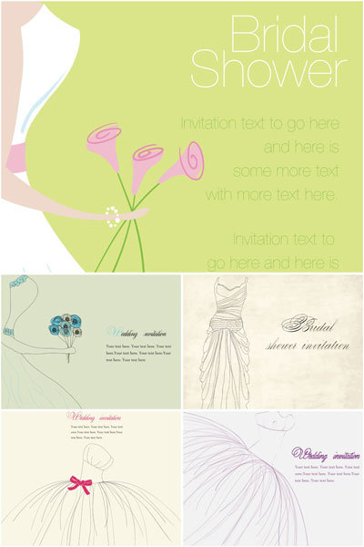 DIY Printable Wedding Favor clip art wedding invitations