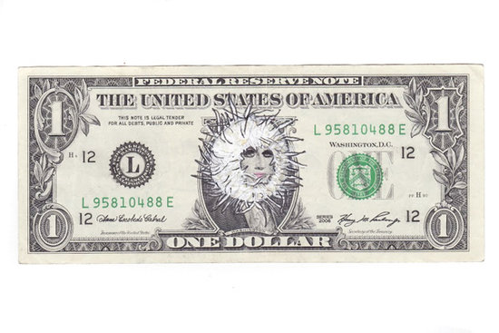 dollar bill artwork. dollar bill artwork. dollar bill art. lady gaga; dollar bill art. lady gaga