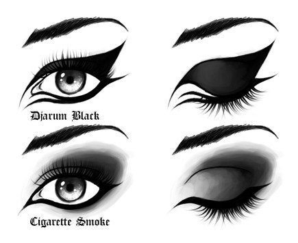   Makeup on Cool Eye Makeup Designs  Emo Makeup Look  Eye Makeup
