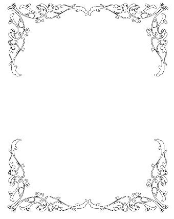 classic wedding border designs