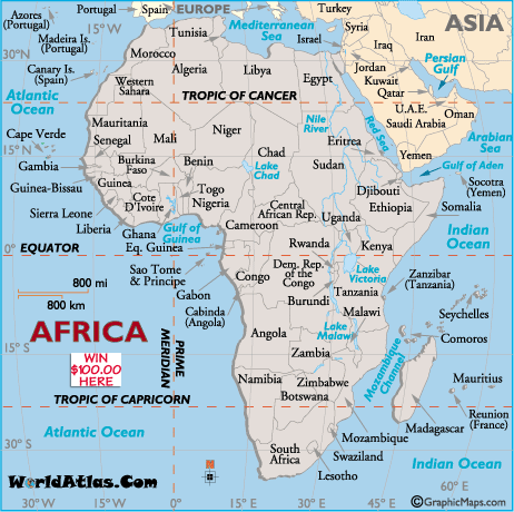 a map of africa with countries and capitals. map of africa with capitals.