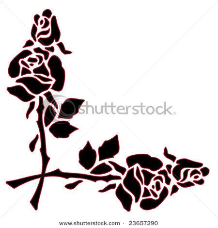 clip art rose flower. flower clip art rose. Red as a Border Clip Art; Red as a Border Clip Art