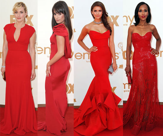 Image result for red dress celebrities